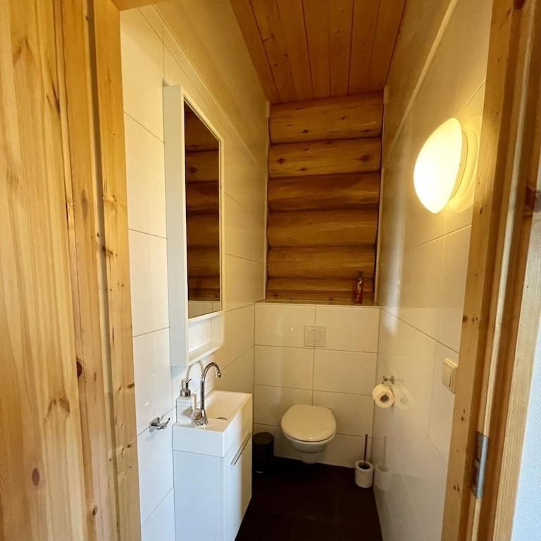 Unieke Houten Villa Met Sauna In Twente - 5P Den Ham Exterior photo