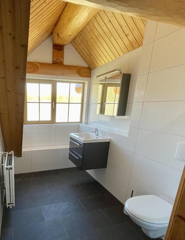 Unieke Houten Villa Met Sauna In Twente - 5P Den Ham Exterior photo